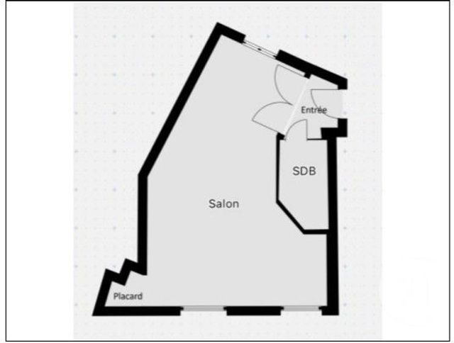 Appartement Studio &agrave; vendre - 1 pi&egrave;ce - 28,10 m2 - Paris - 75014 - ILE-DE-FRANCE