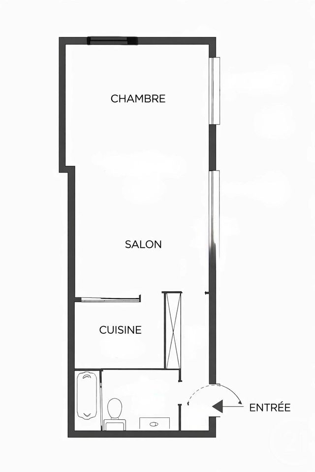 Appartement Studio &agrave; vendre - 1 pi&egrave;ce - 28,53 m2 - Paris - 75005 - ILE-DE-FRANCE